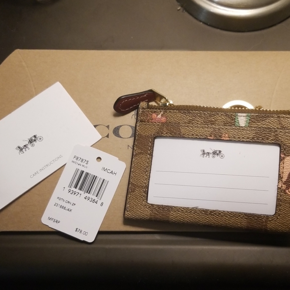 Coach ID Card Holder